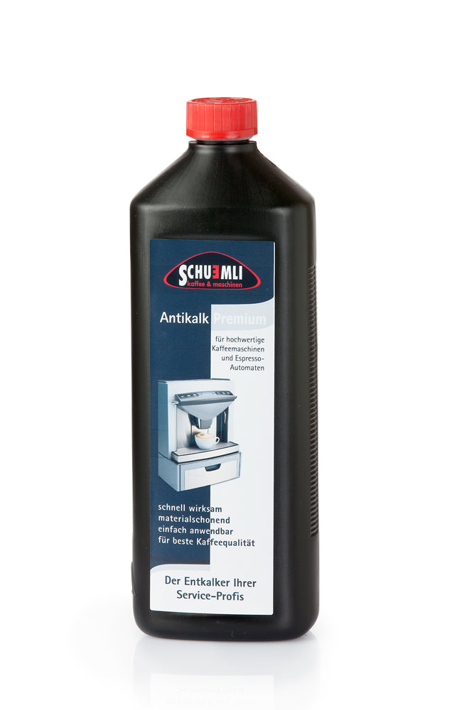 SCHUEMLI | Antikalk Premium Flüssigentkalker für Kaffeevollautomaten | 1 Liter Flasche