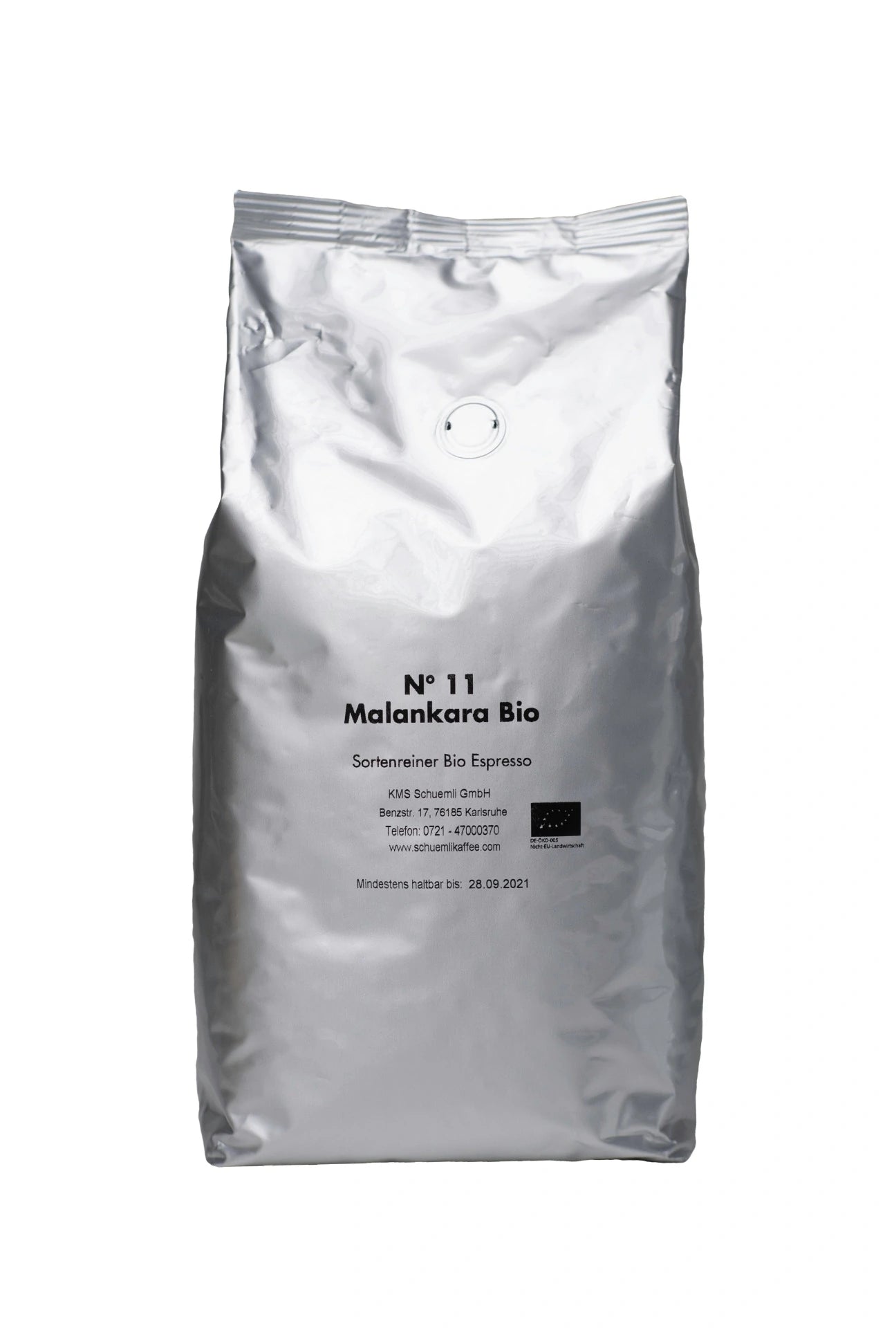 SCHUEMLI | No. 11 Malankara Organic | Aromatic organic espresso | 1 kg