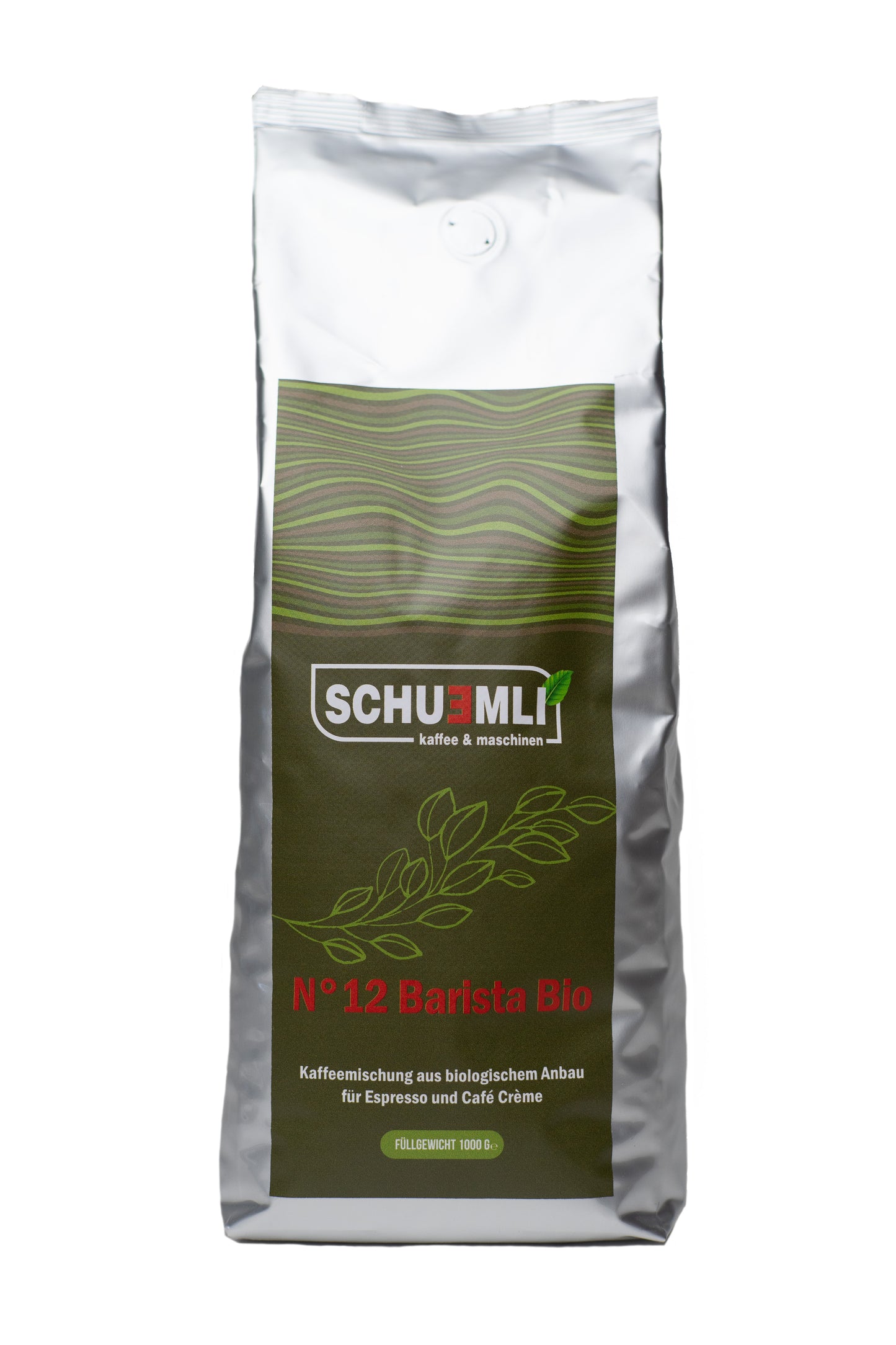 SCHUEMLI | Nr. 12 Barista Bio | Premium Bohnenmischung | 1 kg
