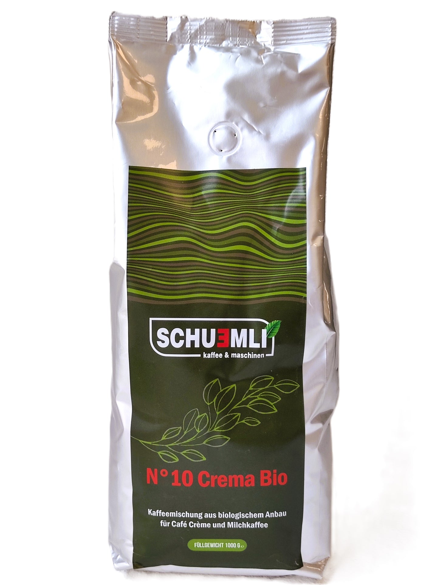 SCHUEMLI | No. 10 Crema Organic | Mild organic Schümli | 1kg