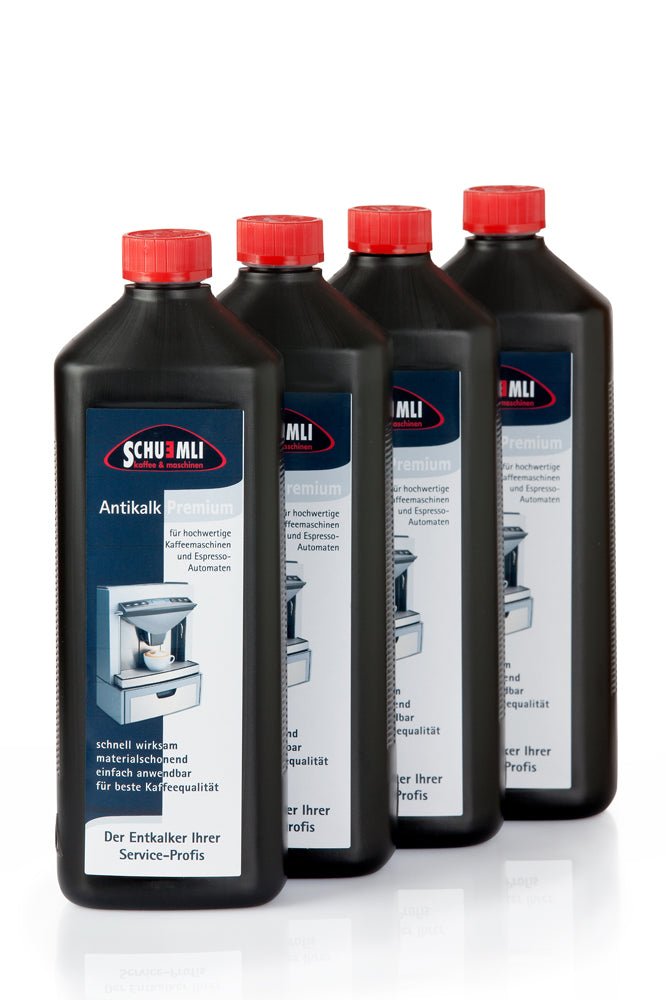 SCHUEMLI | Antikalk Premium Flüssigentkalker für Kaffeevollautomaten | 1 Liter Flasche - Malankara | kaffee & maschinenFlüssigentkalker