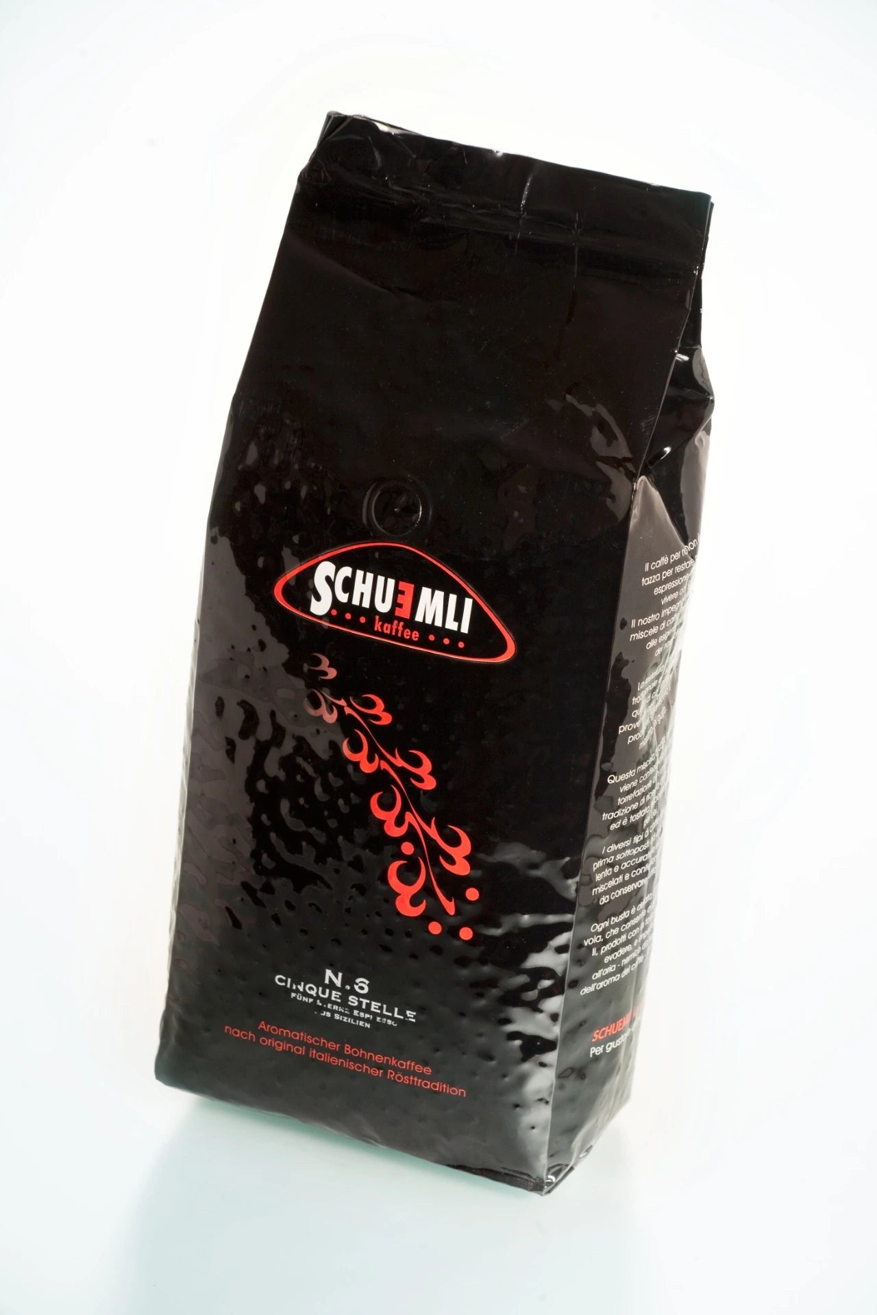 SCHUEMLI | Nr. 6 Cinque Stelle | 5 Sterne Espresso aus Sizilien | 1 kg - Malankara | kaffee & maschinenKaffeebohnen