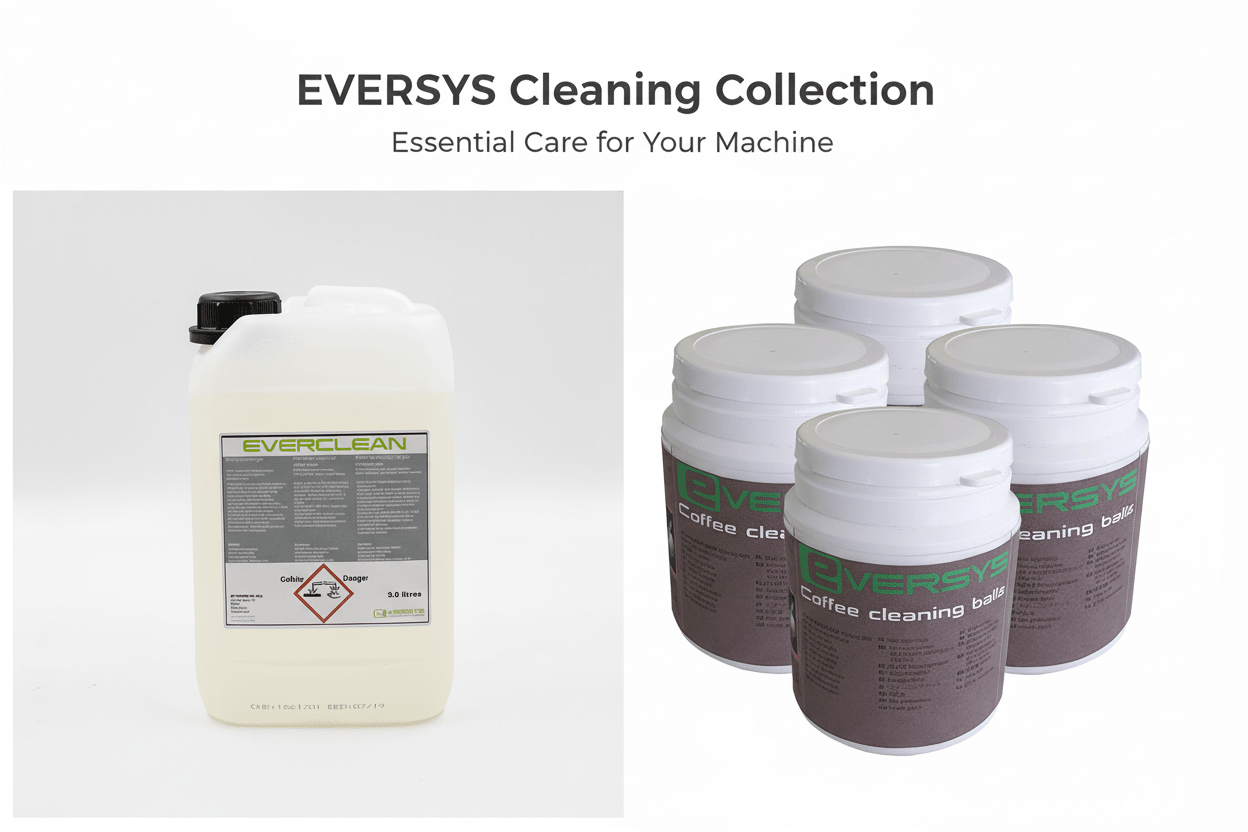 Eversys Reinigungsmittel Original – Professionelle Hygiene für Gastronomie & Hoher Durchsatz - Malankara | kaffee & maschinen