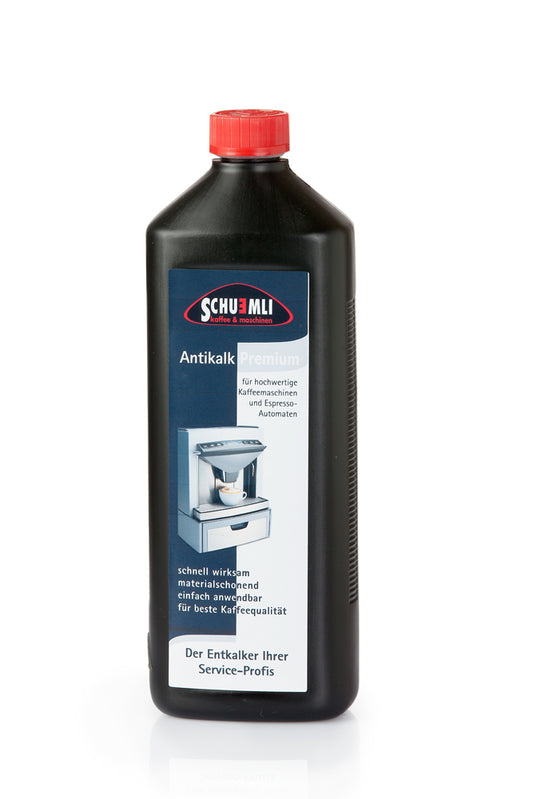 SCHUEMLI | Antikalk Premium liquid descaler for fully automatic coffee machines | 1 liter bottle