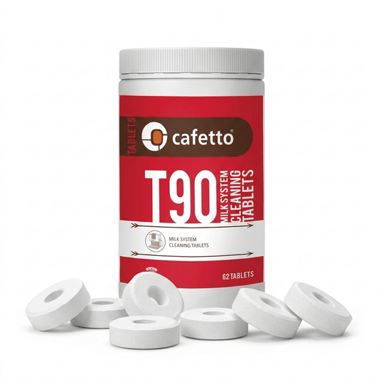 Cafetto T90 Milchsystem - Reinigungstabletten | 62 Tabletten | 9 g | für Thermoplan® und Nespresso® Aquila - Malankara | kaffee & maschinenReinigungstabletten