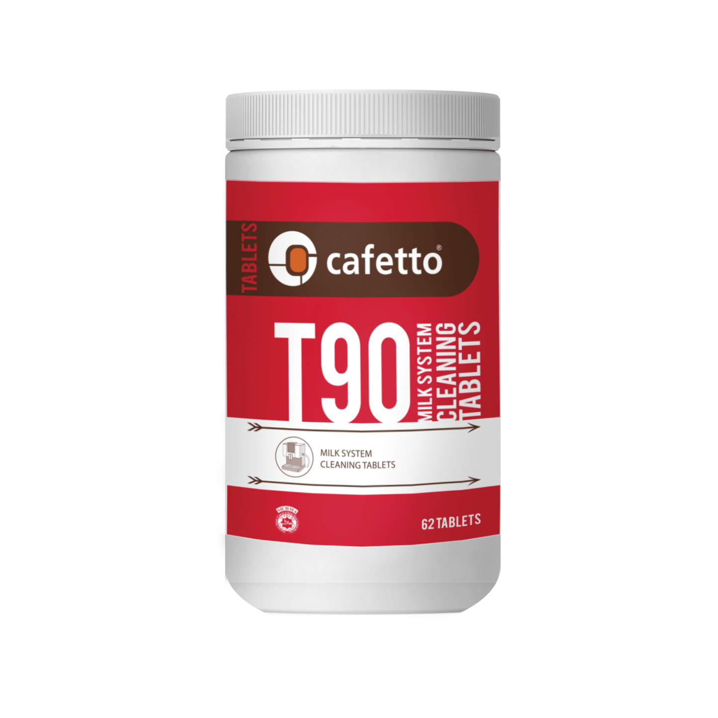Cafetto T90 Milchsystem - Reinigungstabletten | 62 Tabletten | 9 g | für Thermoplan® und Nespresso® Aquila - Malankara | kaffee & maschinenReinigungstabletten