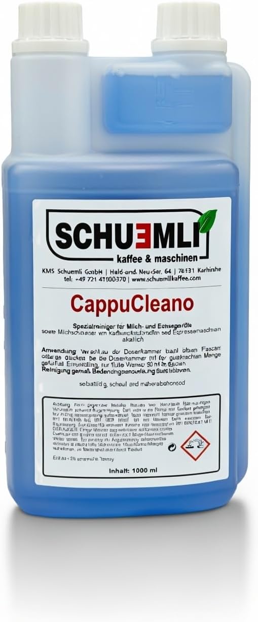 CappuCleano Milchschaumreiniger 1 L – Original SCHUEMLI für Kaffeevollautomaten & Milchsysteme - Malankara | kaffee & maschinenFlüssigreiniger
