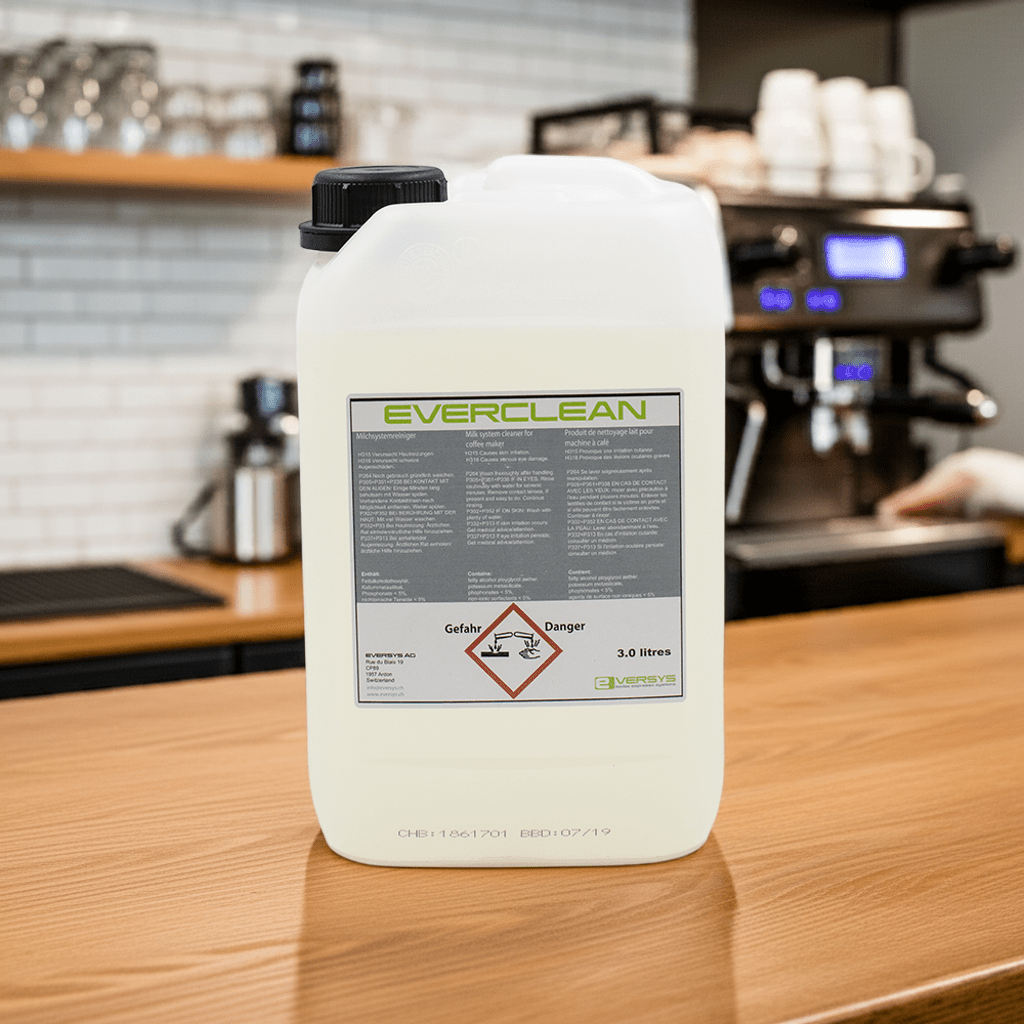 Eversys | Everclean Milch Reinigungsflüssigkeit | 1 Kanister a 3000 ml - Malankara | kaffee & maschinenFlüssigreiniger