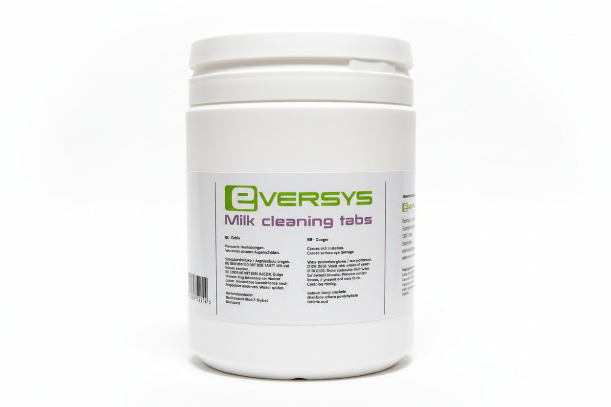 Eversys | Milk cleaning tabs | Milchreinigung | 62 Stück a 9,2 g - Malankara | kaffee & maschinenReinigungstabletten