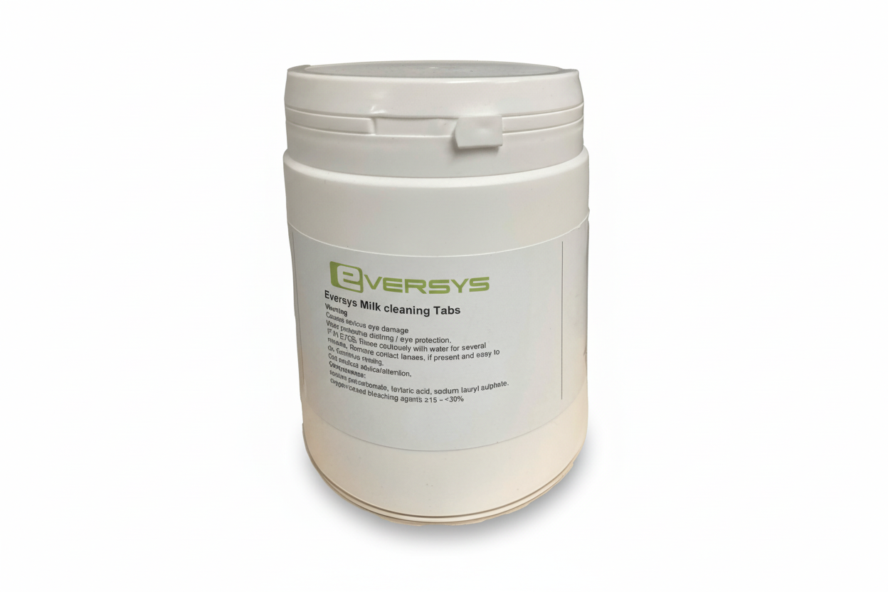 Eversys | Milk cleaning tabs | Milchreinigung | 62 Stück a 9,2 g - Malankara | kaffee & maschinenReinigungstabletten