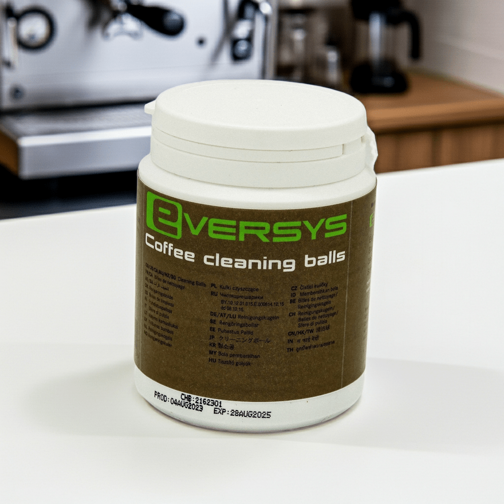 Eversys | Reinigungskugeln | 1 Dose mit 62 Kugeln a 3g - Malankara | kaffee & maschinenReinigungstabletten