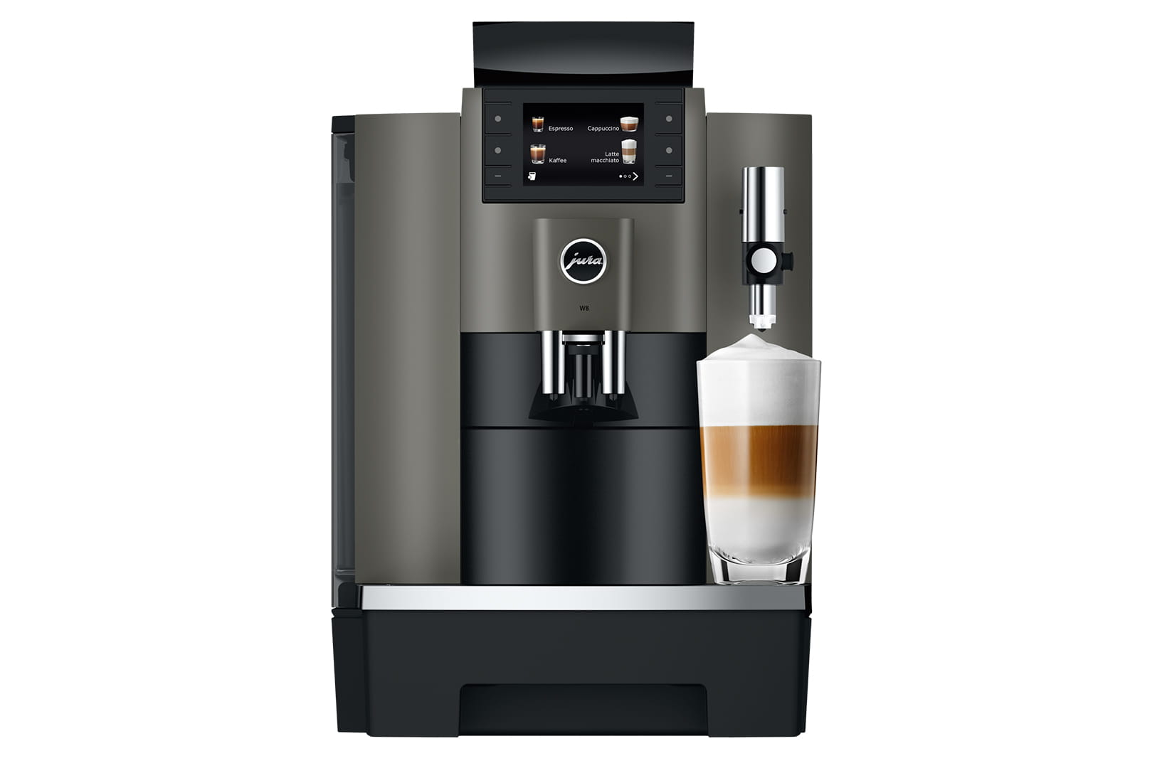 Jura Professional W8 dark inox - Malankara | kaffee & maschinen