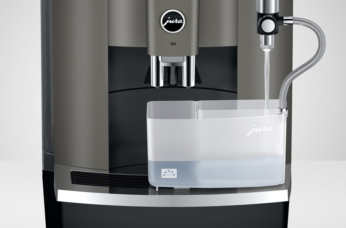 Jura Professional W8 dark inox - Malankara | kaffee & maschinen