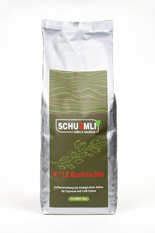 SCHUEMLI | Nr. 12 Barista Bio | Premium Bohnenmischung | 1 kg