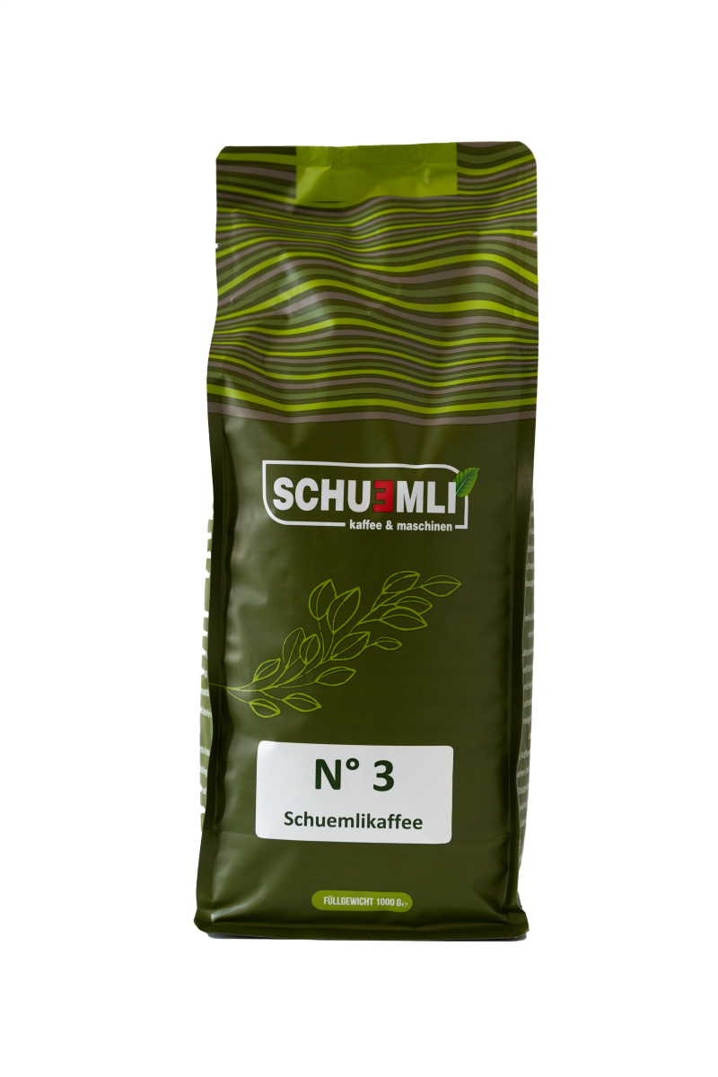 SCHUEMLI | No. 3 Schuemli coffee | for Cafe Creme and Schümli coffee | 1 kg