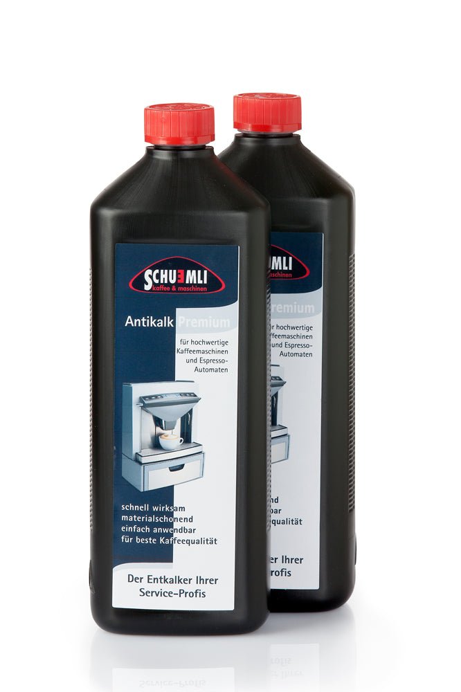 SCHUEMLI | Antikalk Premium Flüssigentkalker für Kaffeevollautomaten | 1 Liter Flasche - Malankara | kaffee & maschinenFlüssigentkalker