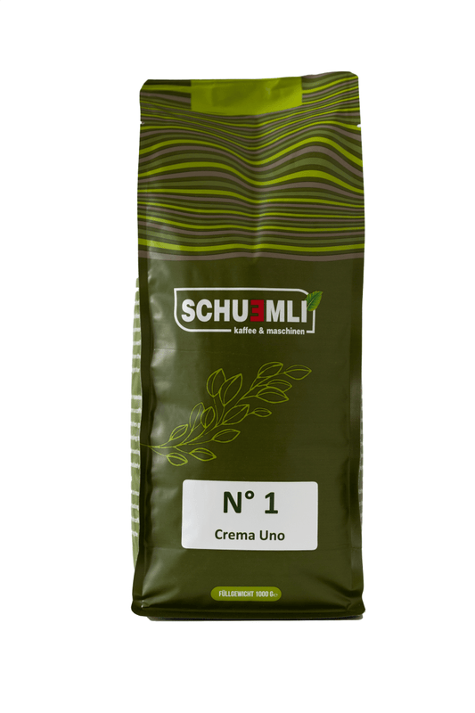 SCHUEMLI | N° 1 Crema Uno | für Espresso und Schümli | 1 kg - Malankara | kaffee & maschinenKaffeebohnen