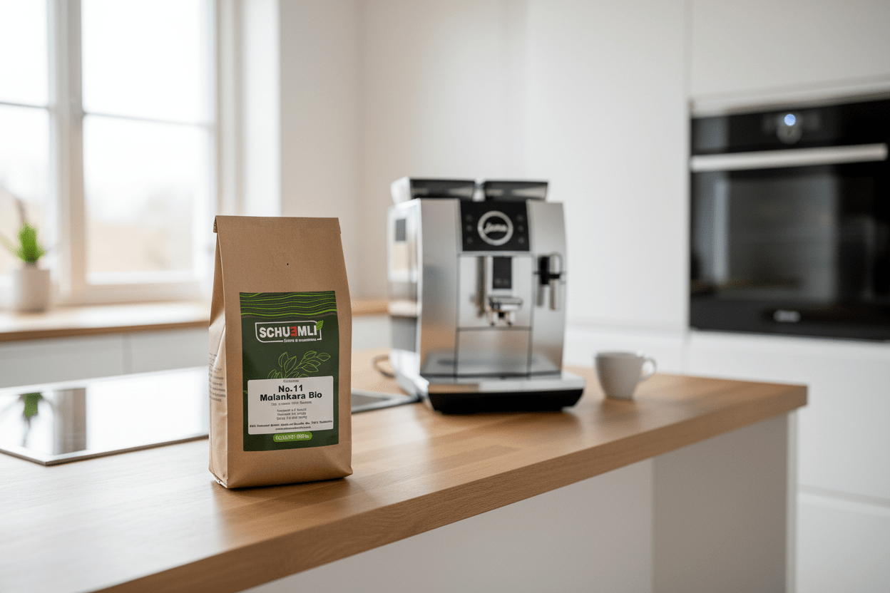 SCHUEMLI | Nr. 11 Malankara Bio | Aromatischer Bio - Espresso | 1 kg - Malankara | kaffee & maschinenKaffeebohnen