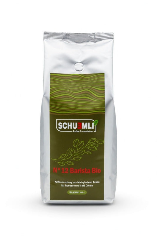 SCHUEMLI | Nr. 12 Barista Bio | Premium Bio - Espresso Toscana | 1 kg - Malankara | kaffee & maschinenKaffeebohnen
