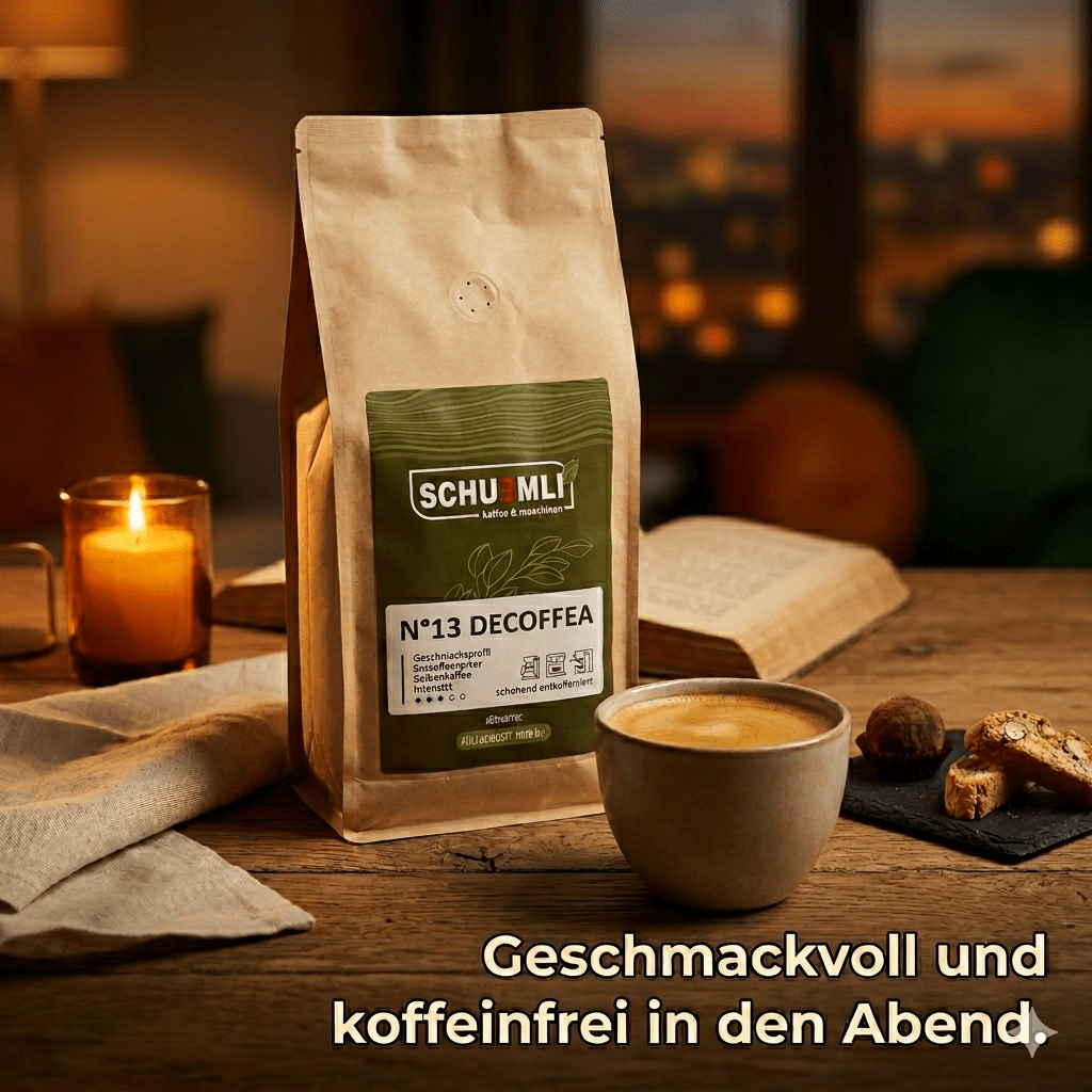 SCHUEMLI | Nr. 13 Decoffea | entkoffeiniert 100% Arabica | 1 kg - Malankara | kaffee & maschinenKaffeebohnen