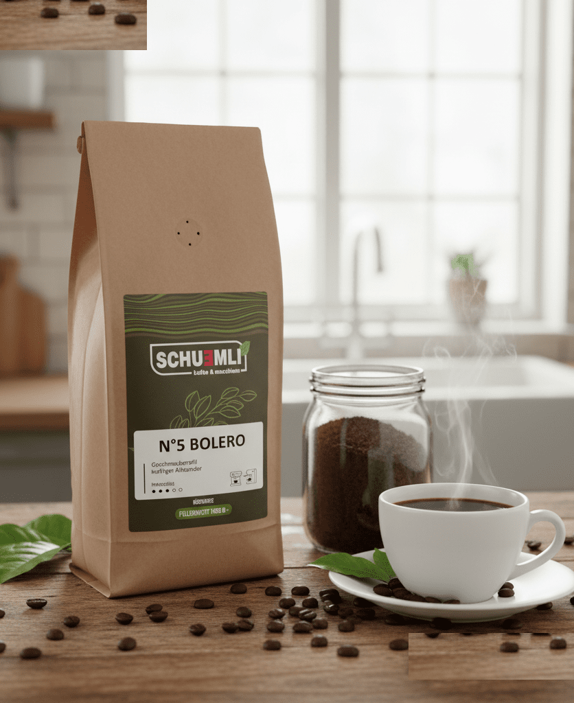 SCHUEMLI | Nr. 5 Bolero | für Espresso und Schümli | 1 kg - Malankara | kaffee & maschinenKaffeebohnen