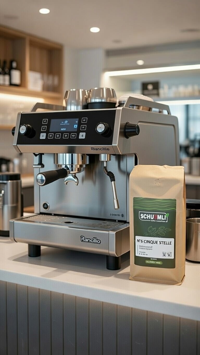 SCHUEMLI | Nr. 6 Cinque Stelle | 5 Sterne Espresso | 1 kg - Malankara | kaffee & maschinenKaffeebohnen