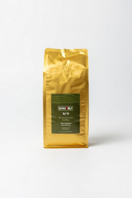 SCHUEMLI | Nr. 9 Restaurationskaffee | säurearm gemahlen Filterkaffee | 500 g - Malankara | kaffee & maschinengemahlener Kaffee