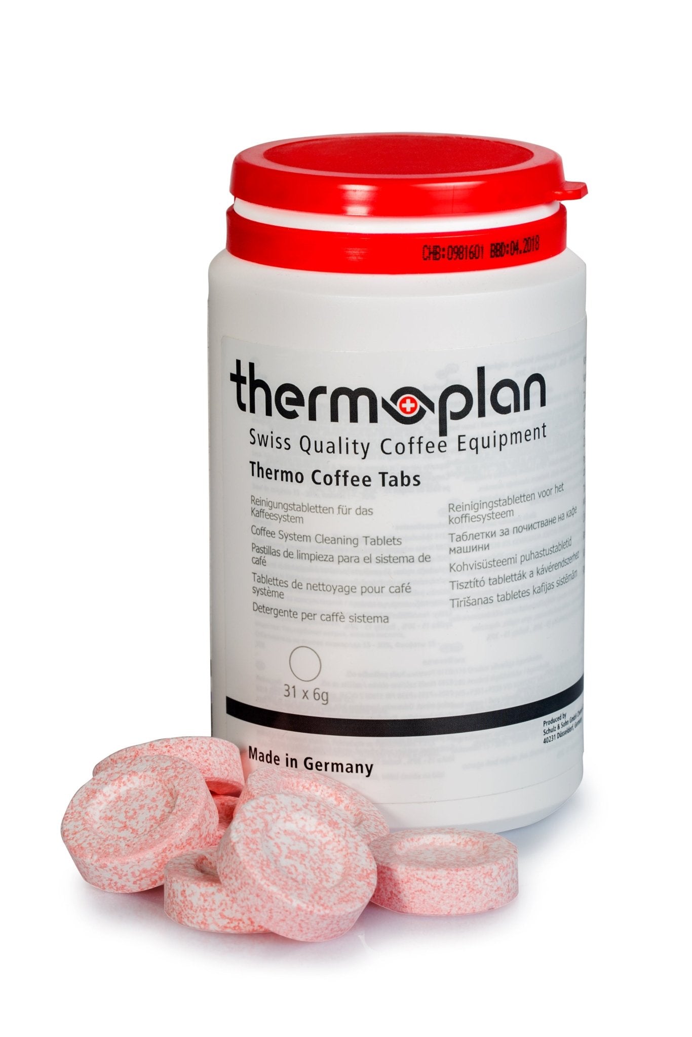 Thermoplan | Black&White 4 und 4c Tab - Set | Reinigungsset für 3 Monate - Malankara | kaffee & maschinenReinigungstabletten