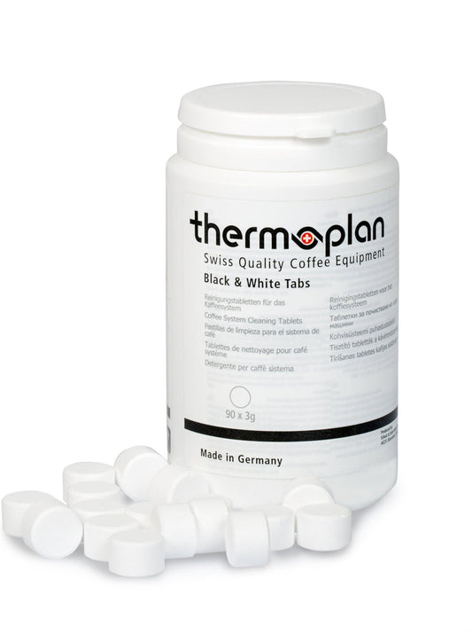 Thermoplan | Black&White Tabs | Reinigungstabletten - Malankara | kaffee & maschinenReinigungstabletten