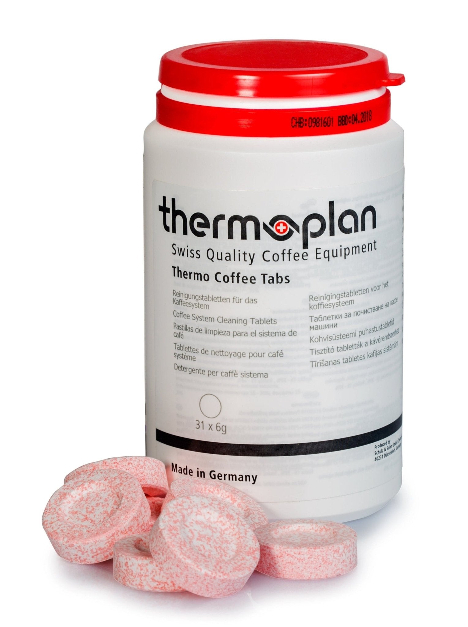 Thermoplan | Coffee Tabs | Reinigungstabletten für Black&White 4 und 4c - Malankara | kaffee & maschinenReinigungstabletten