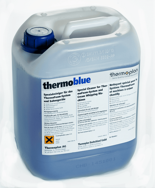 Thermoplan | Thermoblue 5 L | Reiniger für Milch und Milchschaum - Malankara | kaffee & maschinenFlüssigreiniger